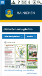 Mobile Screenshot of hainichen.de